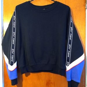 Betsey Johnson pullover logo sweatshirt S